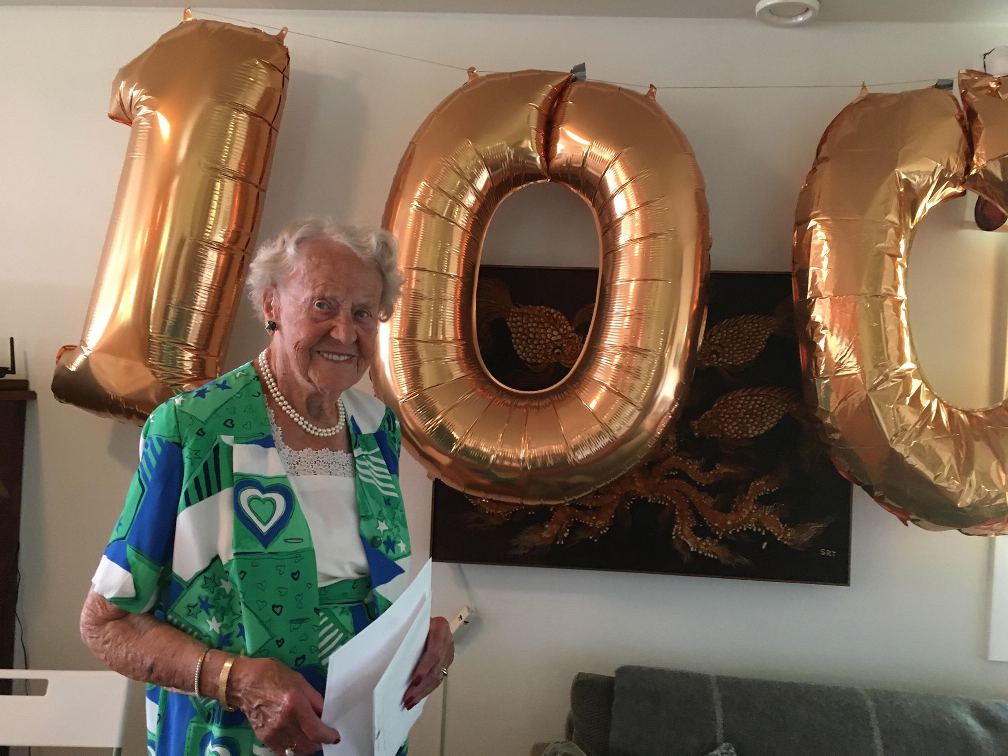 Britt Dahl 100 år